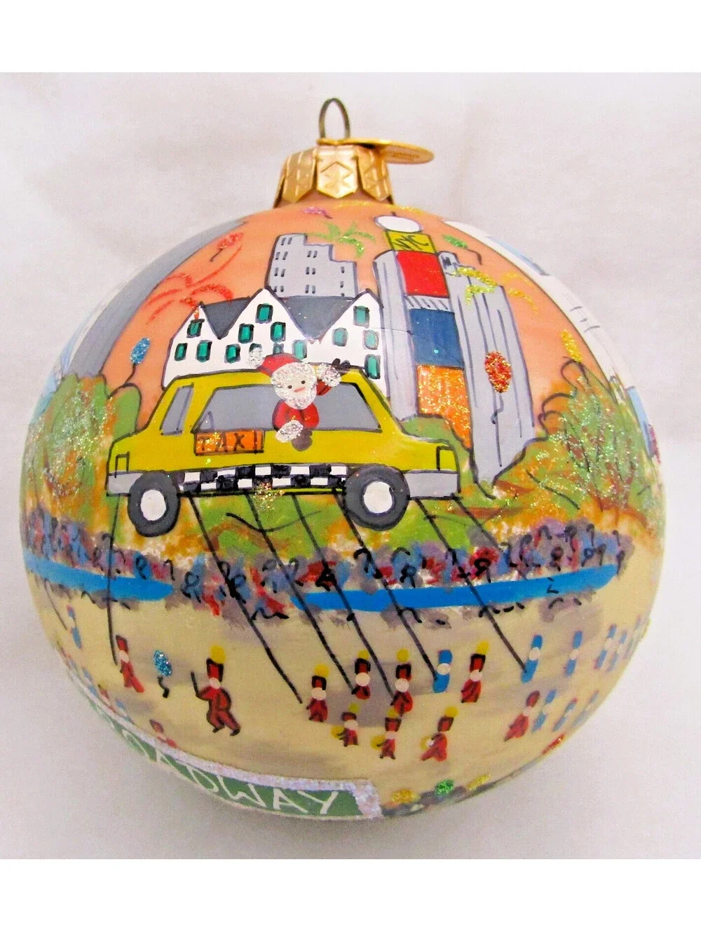Michael Storrings for Landmark Creations Fanfare NYC Ornament with Tag and Box